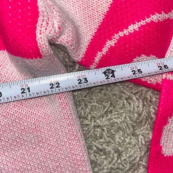 Altar’d State oversized Pink Happy Face Sweater Women’s Small - Picture 6 of 13